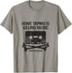 Retro Cassette Tape Home Taping is Killing Music Distressed T-Shirt - T-Shirt | Sand