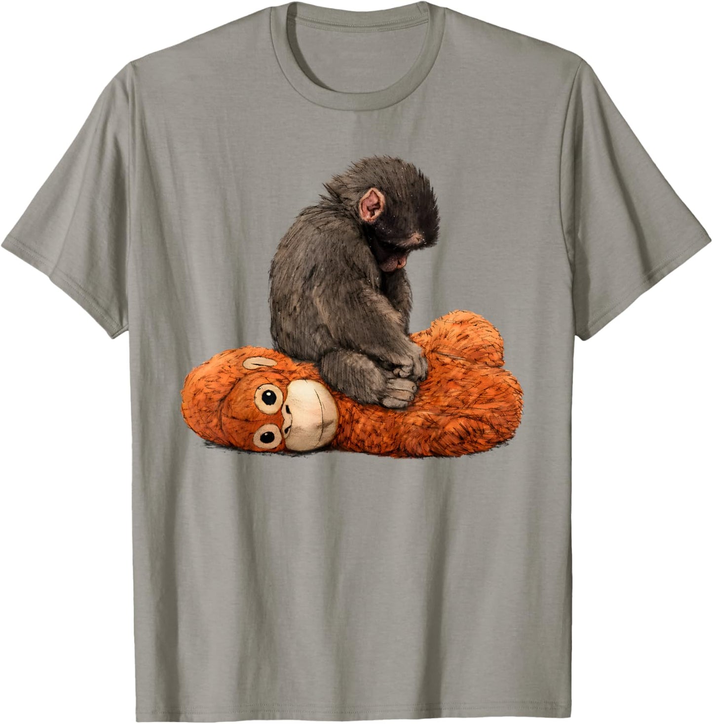 Baby Monkey Punch T-Shirt - T-Shirt | Sand