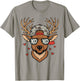 Camo Deer Head Buck Hunting Hunters Valentine's Day Boy Girl T-Shirt - T-Shirt | Sand