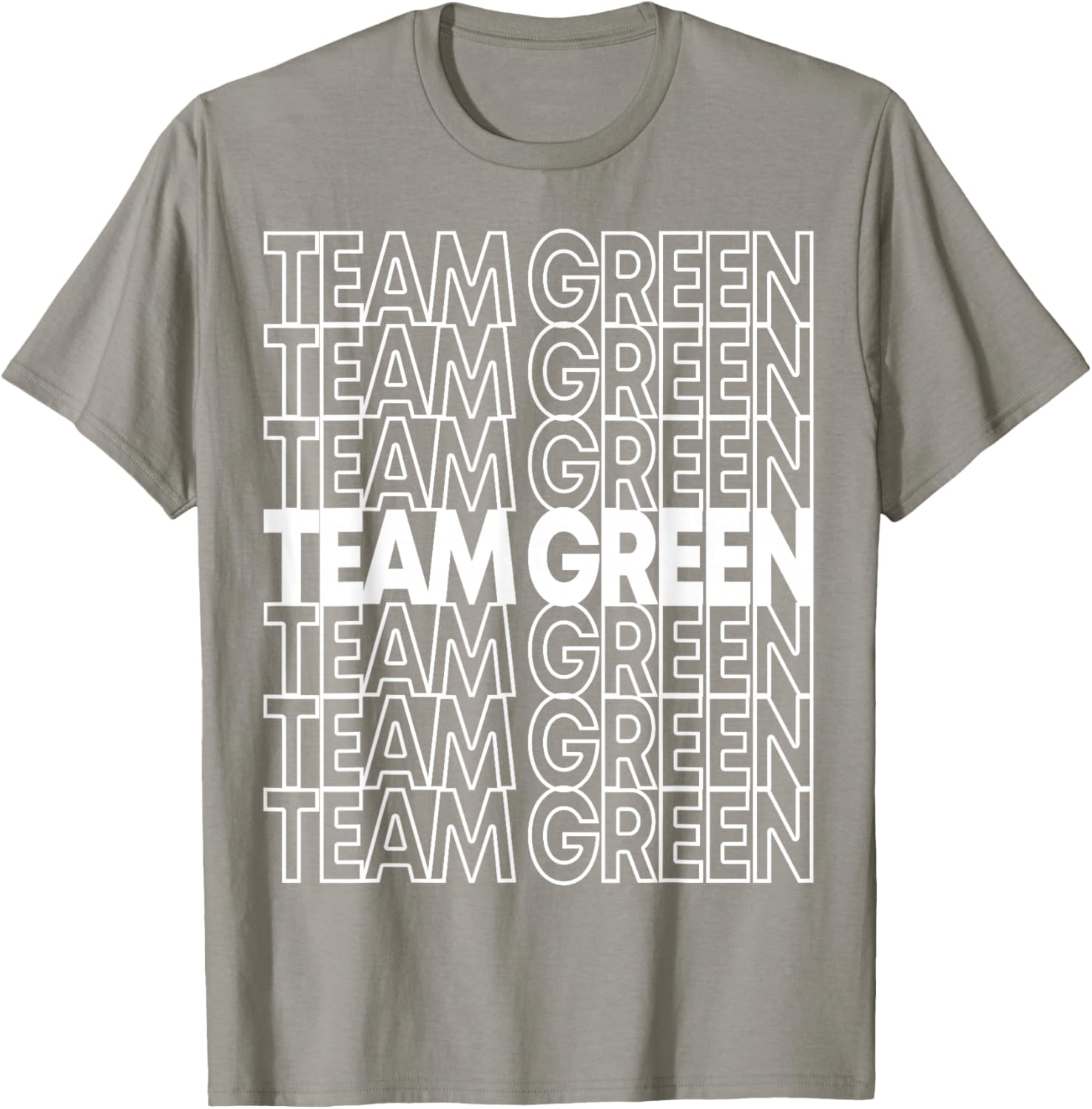 Team Green School Spirit T-Shirt - T-Shirt | Sand