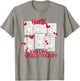 Women Cute Goose Valentines SLP Speech Language Pathologist T-Shirt - T-Shirt | Sand