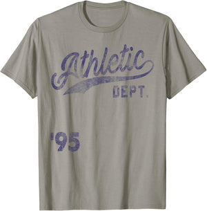 Trendy Apparel Athletic Department '95 Vintage Style Font T-Shirt - T-Shirt | Sand