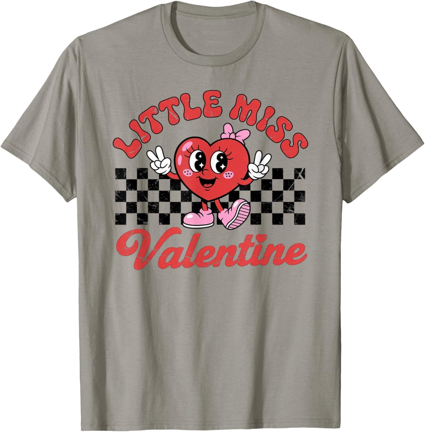 Little Miss Valentine T-Shirt - T-Shirt | Sand