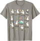 It’s Ok to Be Different Autism Goose Education Teacher T-Shirt - T-Shirt | Sand