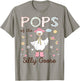 Pops of The Silly Goose First Birthday Girl Family T-Shirt - T-Shirt | Sand