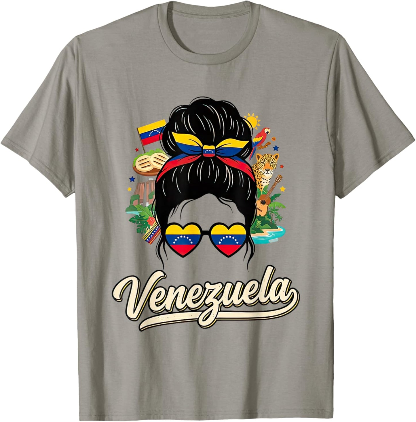 Venezuela for Woman Venezuelan for Girl Travel Souvenir T-Shirt - T-Shirt | Sand