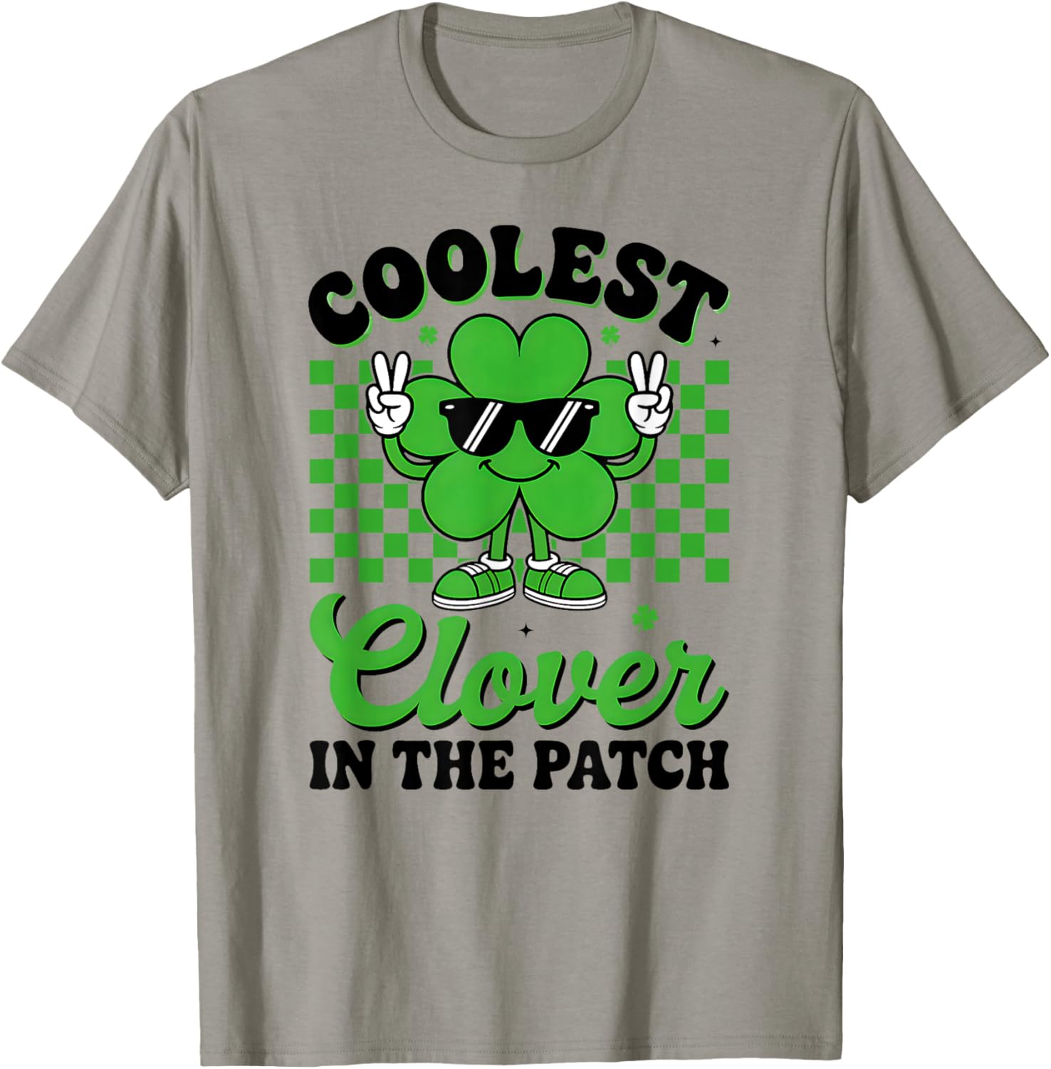 Coolest Clover in The Patch St Patricks Day Irish Boys Kids T-Shirt - T-Shirt | Sand