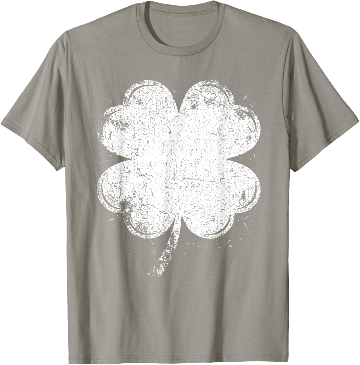 Retro Lucky Shamrock Funny St Patricks Day Men Women Kids T-Shirt - T-Shirt | Sand