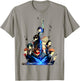 Persona 30th Anniversary Key Art (Black Logo) ATLUS T-Shirt - T-Shirt | Sand