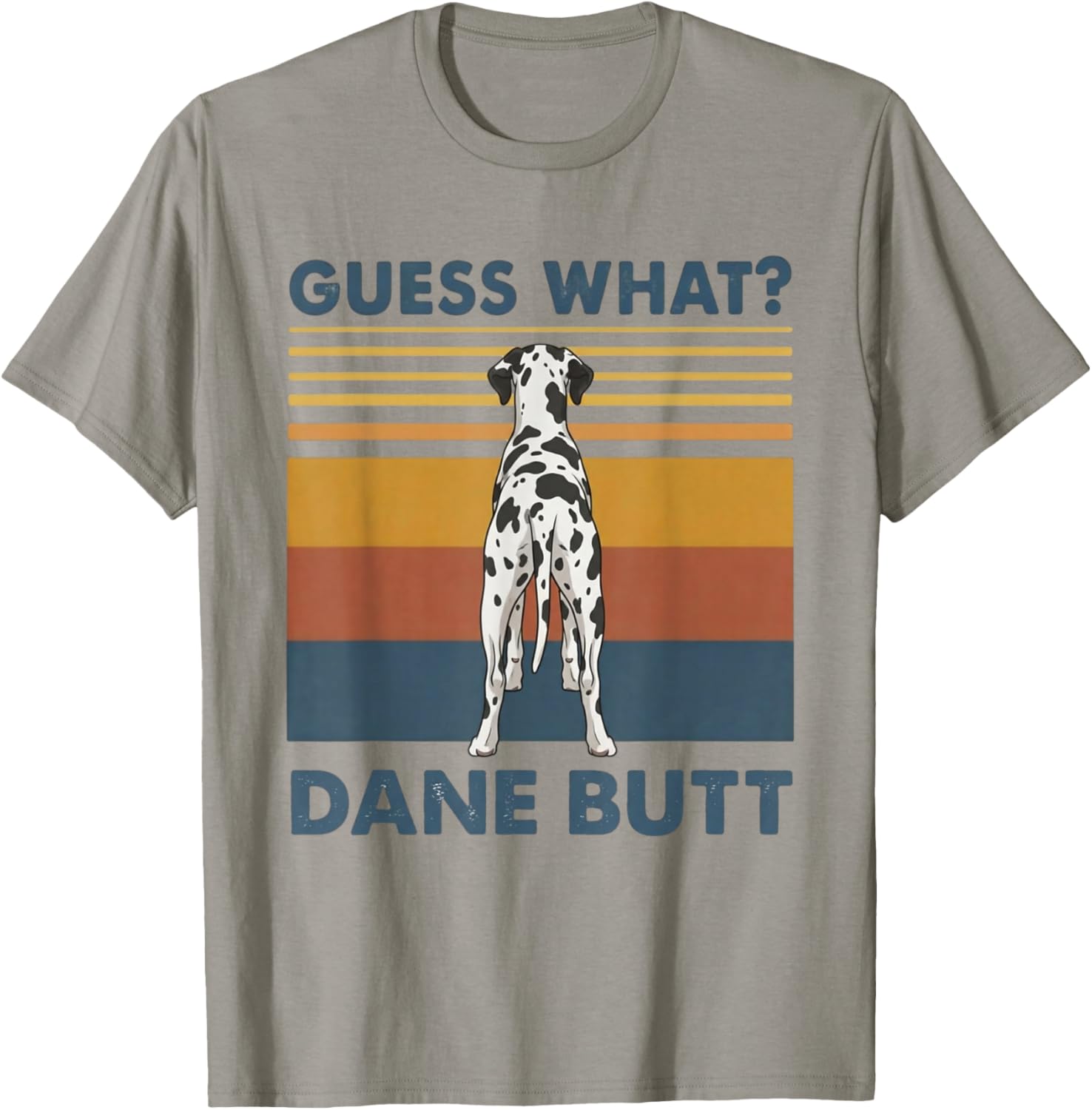 Harlequin Great Dane Funny Dog T-Shirt - T-Shirt | Sand