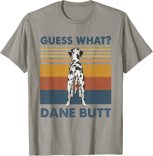 Harlequin Great Dane Funny Dog T-Shirt - T-Shirt | Sand