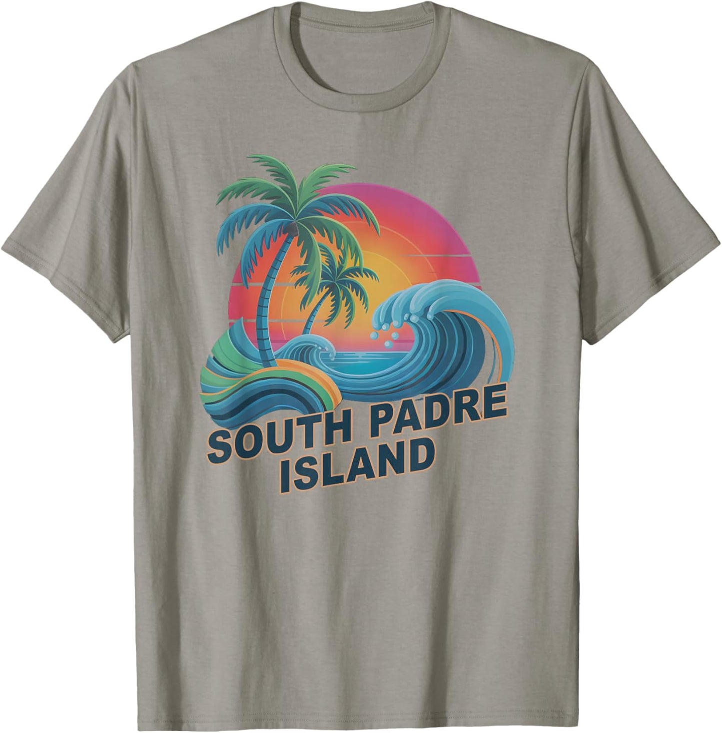 Cute South Padre Island Vacation Surfer Trip Family All T-Shirt - T-Shirt | Sand