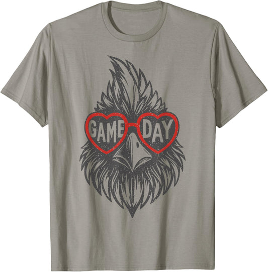 Vintage Retro Cardinal Name Game Day Gift Women Kid T-Shirt - T-Shirt | Sand