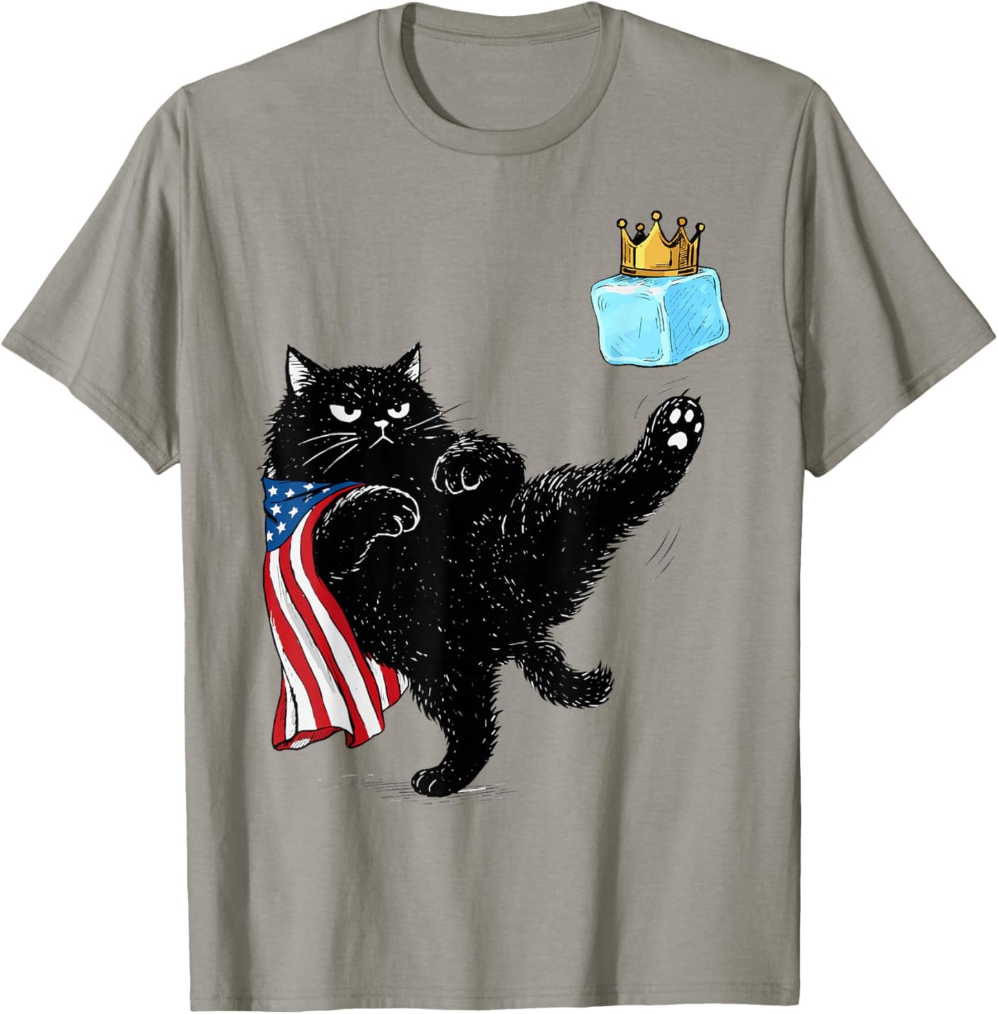 Abolish ICE Cat Resist T-Shirt - T-Shirt | Sand