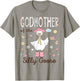 Godmother of The Silly Goose First Birthday Girl Family T-Shirt - T-Shirt | Sand