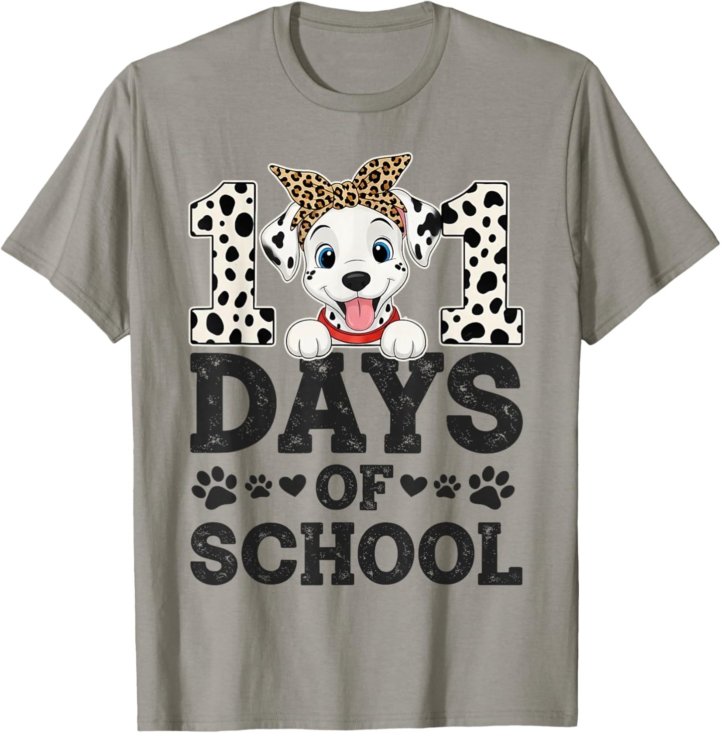 Happy 101 Days of School Funny Student Teacher Kids T-Shirt - T-Shirt | Sand