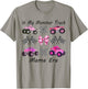 in My Monster Truck Mama Era Cute Pink Monster Truck Mom T-Shirt - T-Shirt | Sand