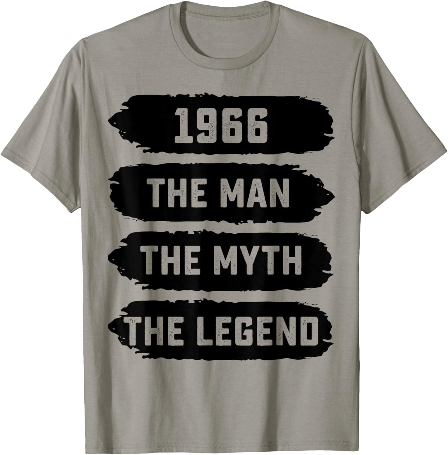 60th Birthday Gift Man Myth Legend 1966 60 Years Old T-Shirt - T-Shirt | Sand