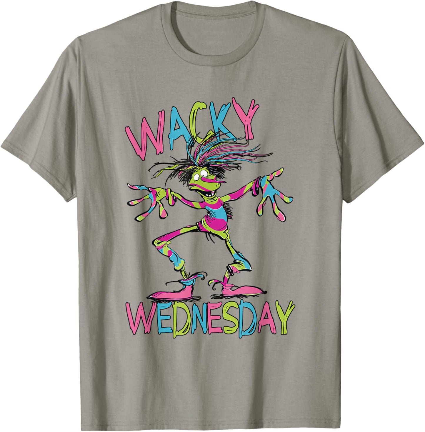 Wacky Wednesday Kids and Teachers | Mismatch Day Spirit Week T-Shirt - T-Shirt | Sand