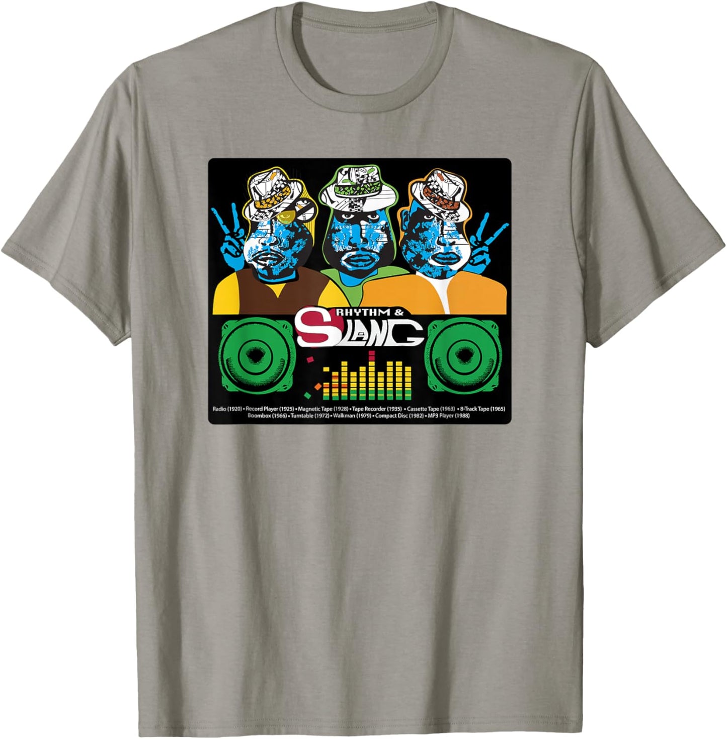 Rhythm and Slang - Original Art Apparel, Color Wheel Edition T-Shirt - T-Shirt | Sand