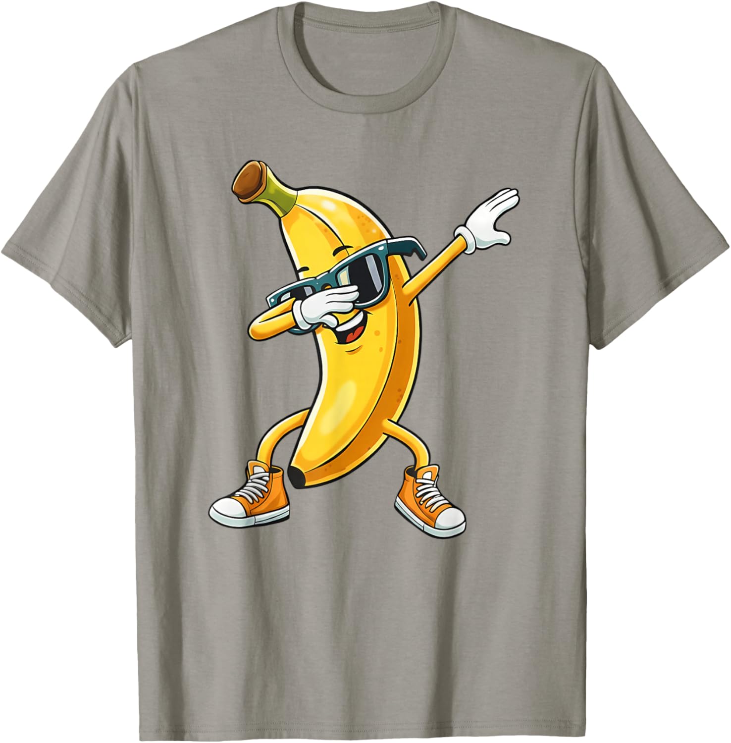 Funny Dabbing Banana Graphic Banana Love T-Shirt - T-Shirt | Sand