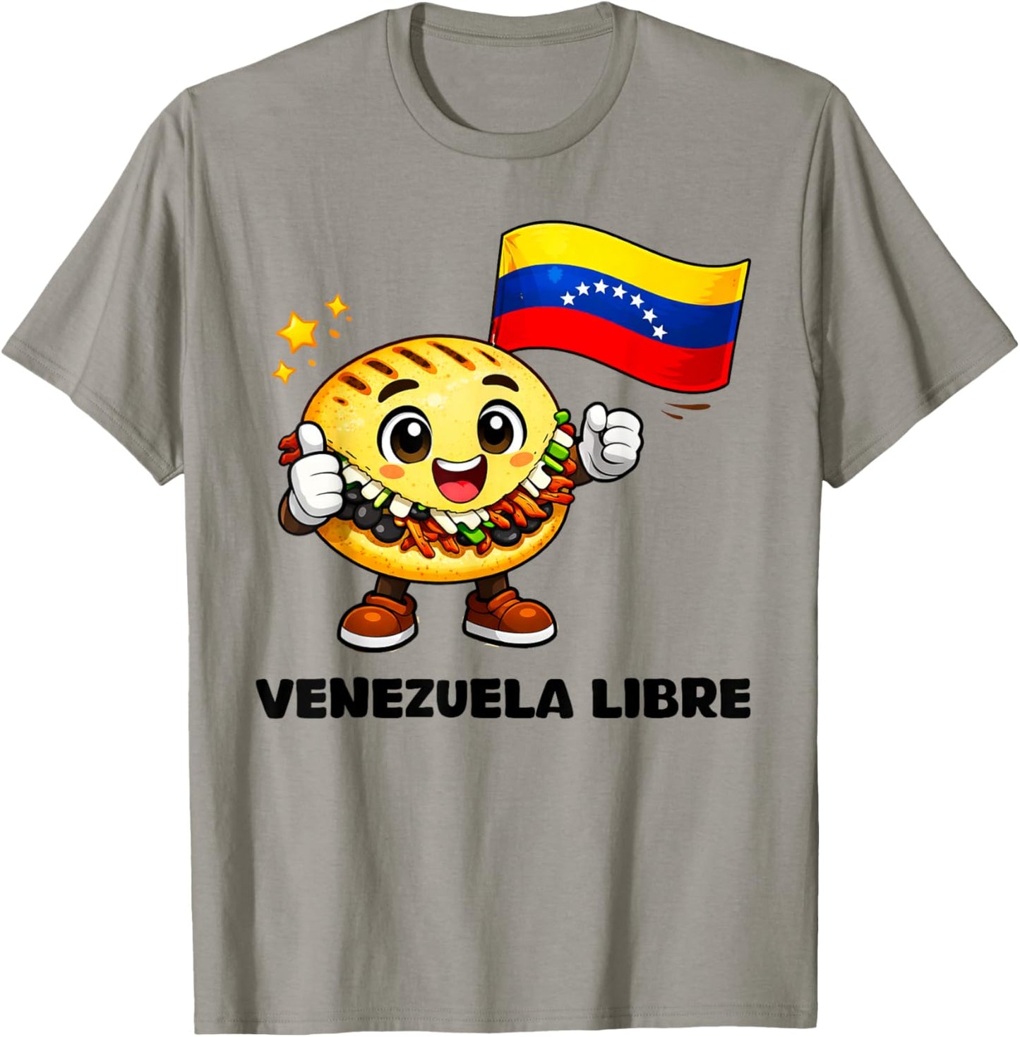 Venezuela Libre Venezuelan Freedom Strong Proud Pride T-Shirt - T-Shirt | Sand
