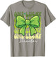 One Lucky Director St Patricks Day Coquette Bow Retro T-Shirt - T-Shirt | Sand