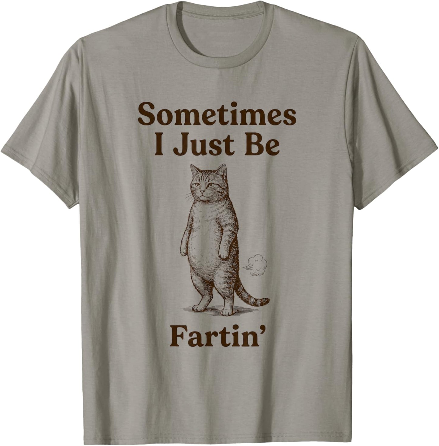 Cat Sometimes I Just Be Fartin Meme Style T-Shirt - T-Shirt | Sand