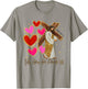 Oh How He Loves Us Jesus Valentine Christian Bible Verse T-Shirt - T-Shirt | Sand