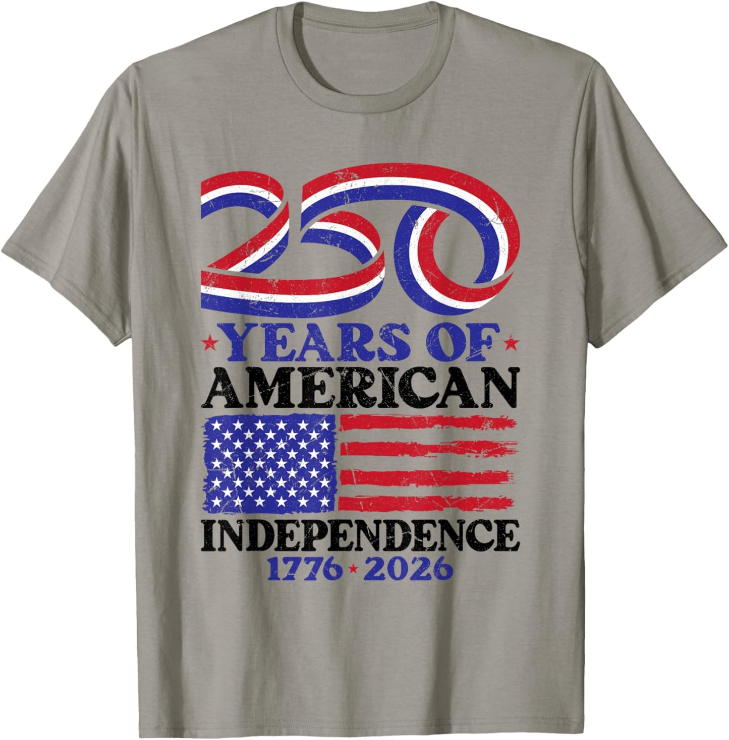 250th Birthday USA 250 Years Independence T-Shirt - T-Shirt | Sand