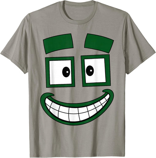 Funny Number Faces Costume Party Group Matching Cartoon T-Shirt - T-Shirt | Sand
