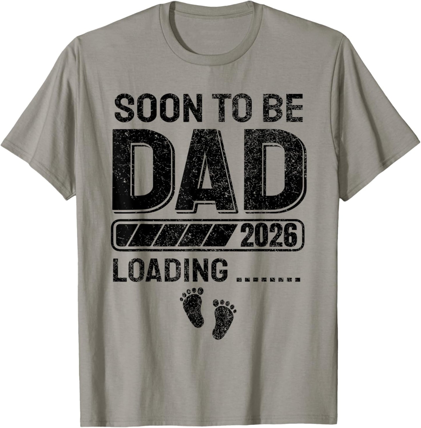 Dad to Be Soon to Be Dad 2026 T-Shirt - T-Shirt | Sand