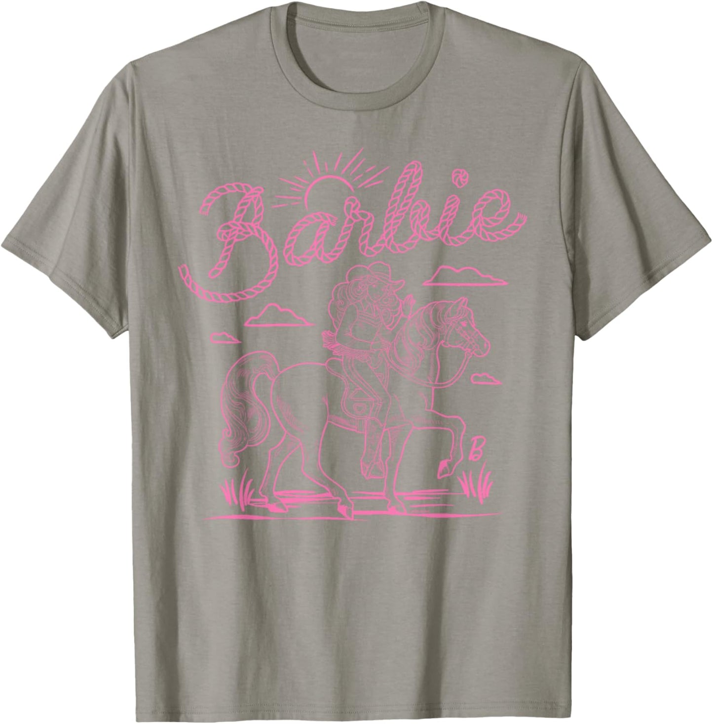 Barbie - Western - Horse T-Shirt - T-Shirt | Sand
