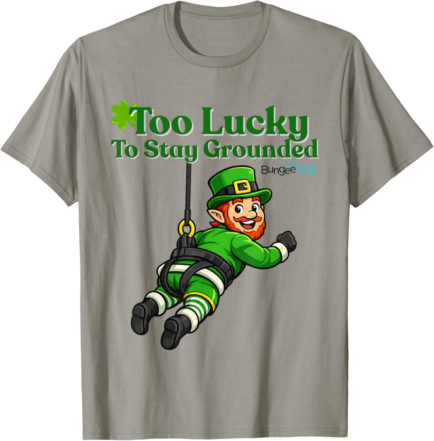 Too Lucky to Stay Grounded T-Shirt - T-Shirt | Sand