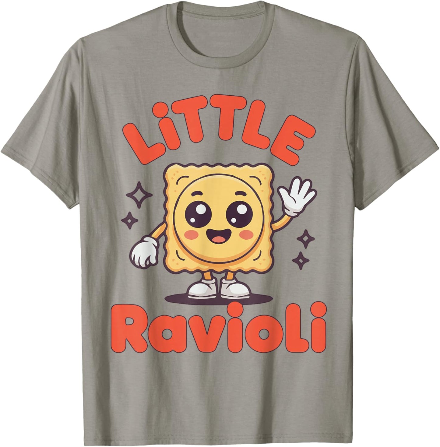Little Ravioli Funny Italian Food Toddler Italian Italy Kid T-Shirt - T-Shirt | Sand