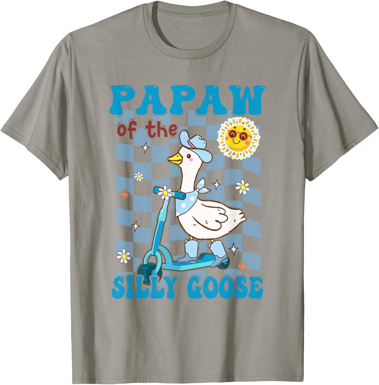 Papaw of The Silly Goose First Birthday Family Matching T-Shirt - T-Shirt | Sand