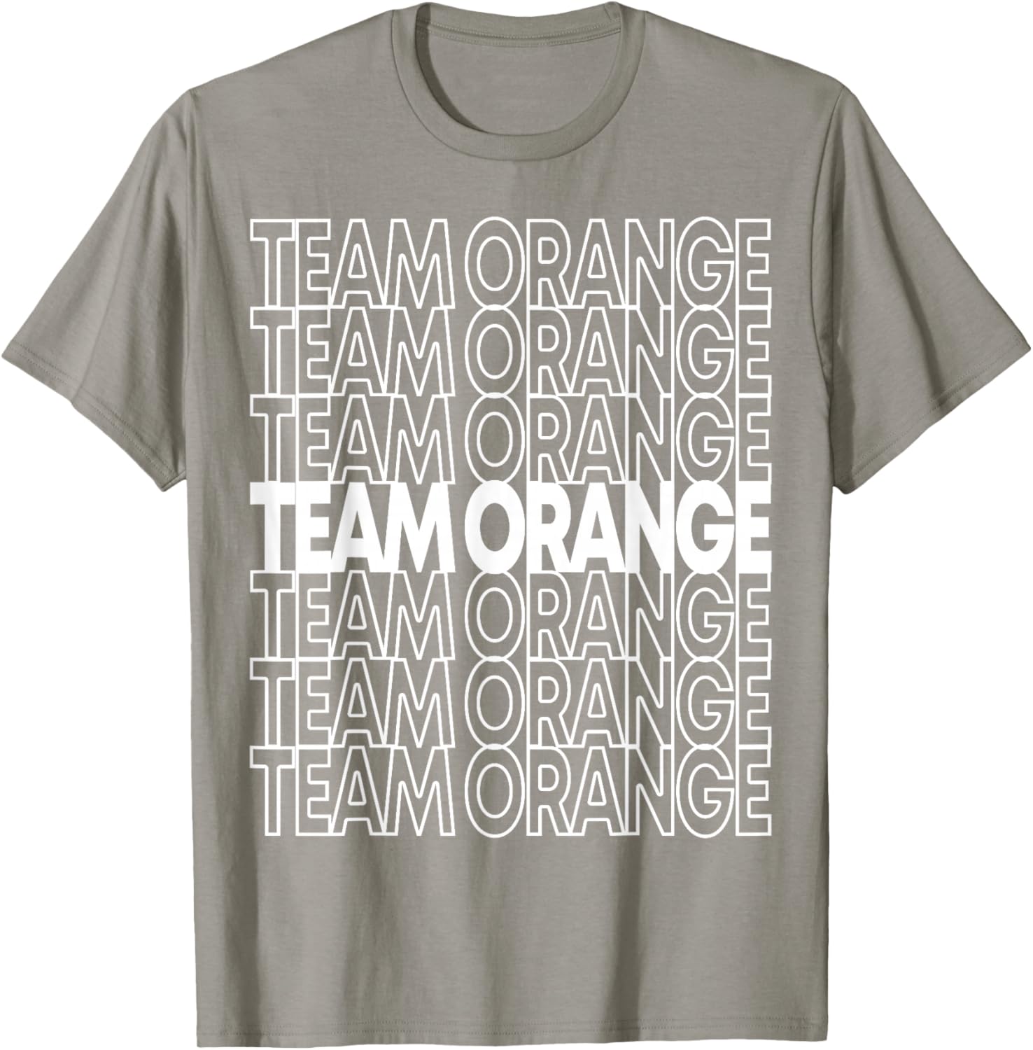 Team Orange School Spirit T-Shirt - T-Shirt | Sand
