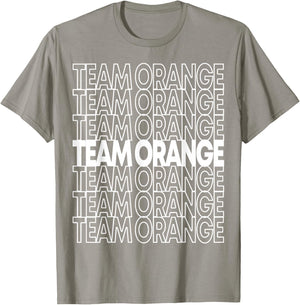 Team Orange School Spirit T-Shirt - T-Shirt | Sand
