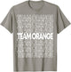 Team Orange School Spirit T-Shirt - T-Shirt | Sand