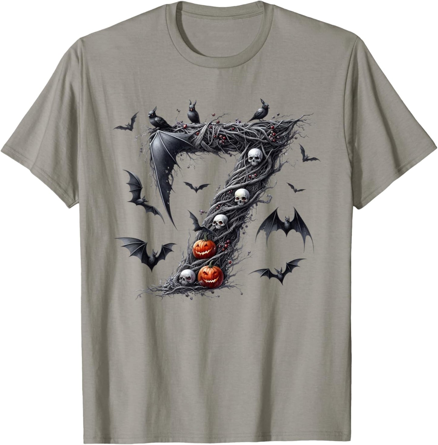 Six Seven Meme 6 7 Funny Halloween Couple Matching Costume T-Shirt - T-Shirt | Sand