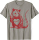 Absolutely Not Funny Possum Valentines T-Shirt - T-Shirt | Sand