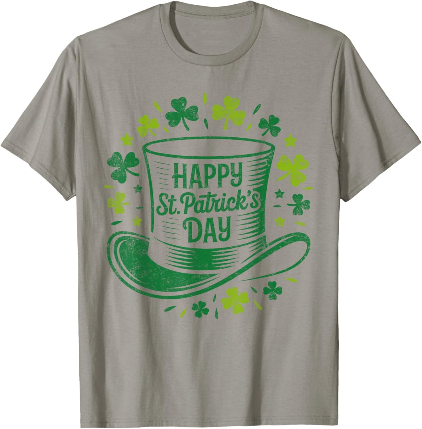 Vintage Happy St Patricks Day T-Shirt - T-Shirt | Sand