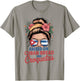 Raised On Cuban Bread and Croquetas Messy Bun Cuba Cuban T-Shirt - T-Shirt | Sand