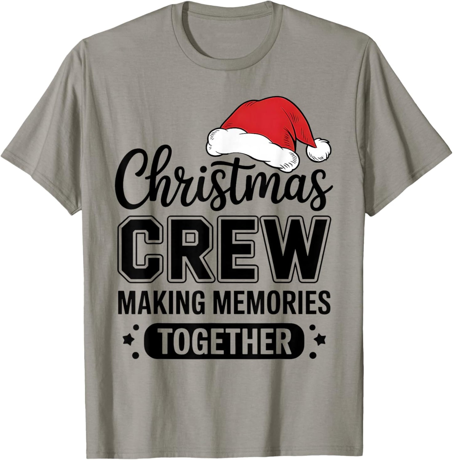 Christmas Crew Making Memories Together Matching Family T-Shirt - T-Shirt | Sand