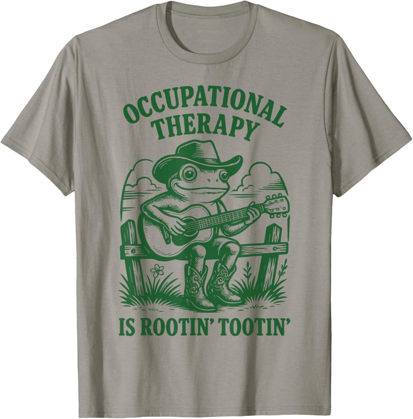 Occupational Therapy is Rootin' Tootin' T-Shirt - T-Shirt | Sand