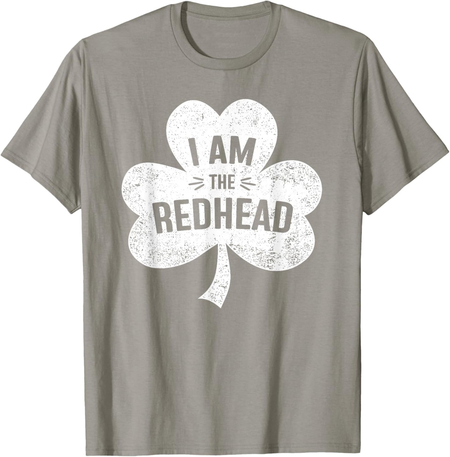 I Am The Redhead Dibs on The Redhead Funny St Patricks Day T-Shirt - T-Shirt | Sand