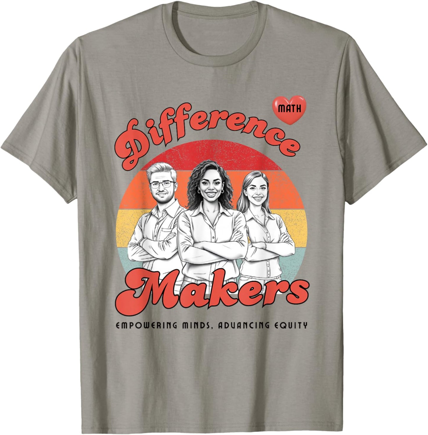 Teachers are Difference Makers T-Shirt - T-Shirt | Sand