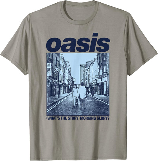 Oasis Amazon Exclusive WTSMG in Baby Blue T-Shirt - T-Shirt | Sand