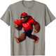Funny Valentines Day Bigfoot Heart Sunglasses Sasquatch Boys T-Shirt - T-Shirt | Sand