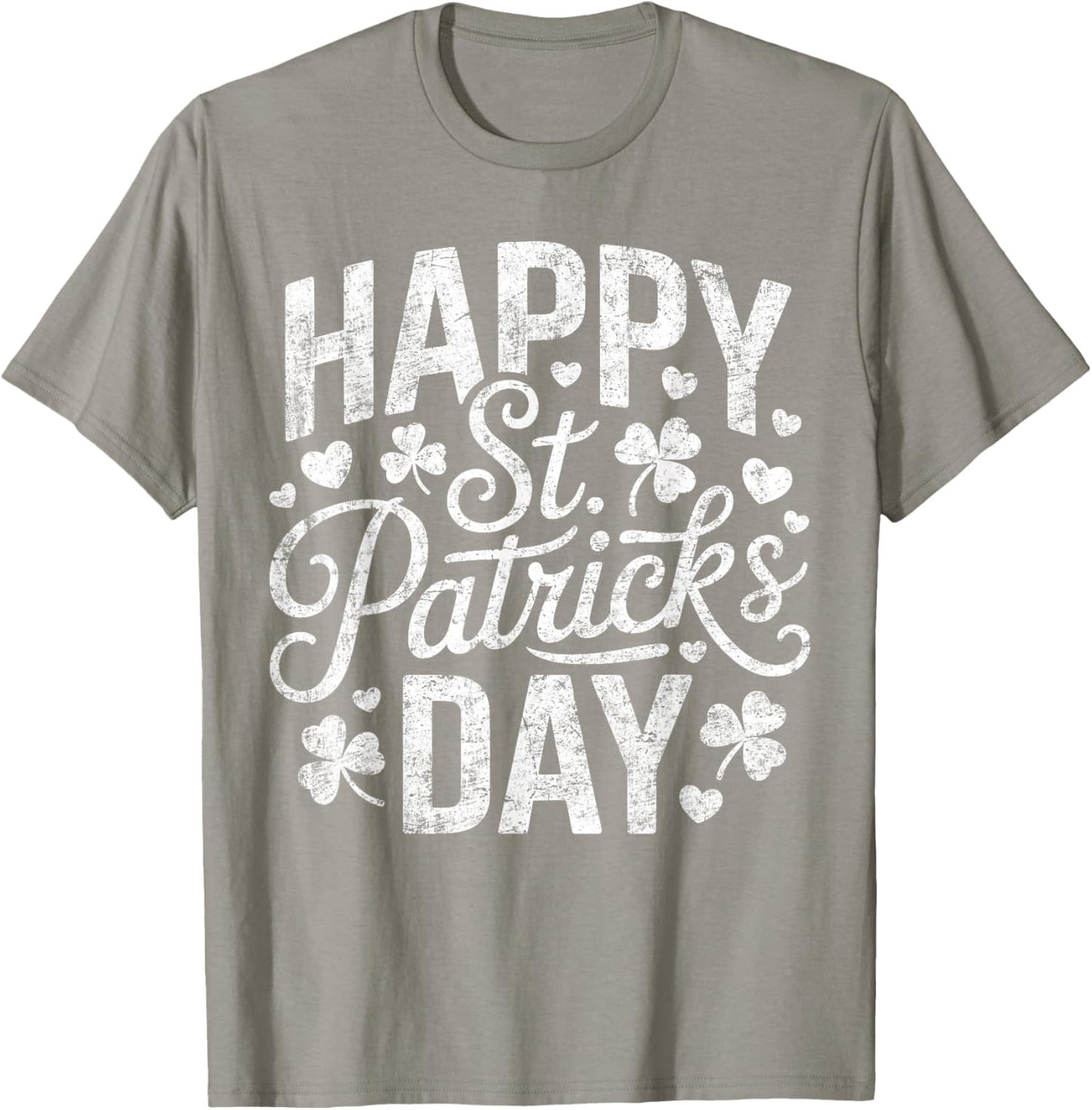 Vintage Happy St Patricks Day T-Shirt - T-Shirt | Sand